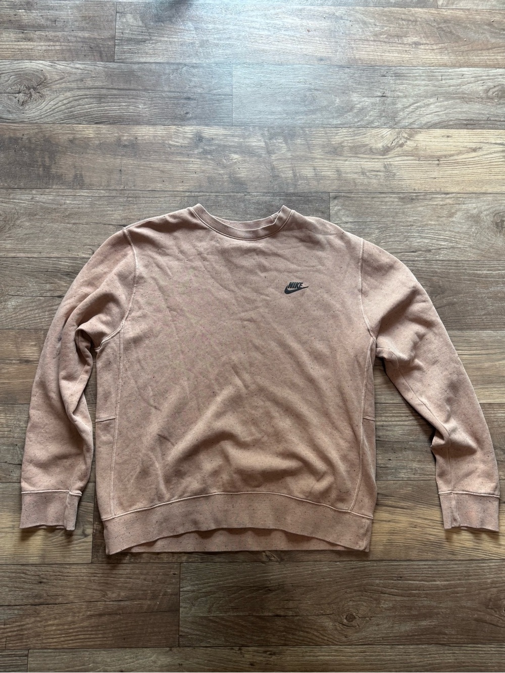 Nike Women’s Dusty Rose Speckled Crewneck Sweatshirt